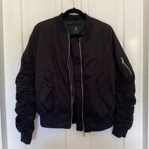 Rare London Bomber Jacket - Black, Large